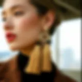 Oversized Tassel Earrings: A Detailed Exploration of Style and Impact Introduction