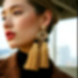 Oversized Tassel Earrings: A Detailed Exploration of Style and Impact Introduction