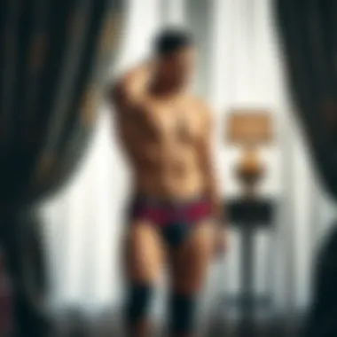 An elegant setting showcasing the impact of personalized underwear on lifestyle