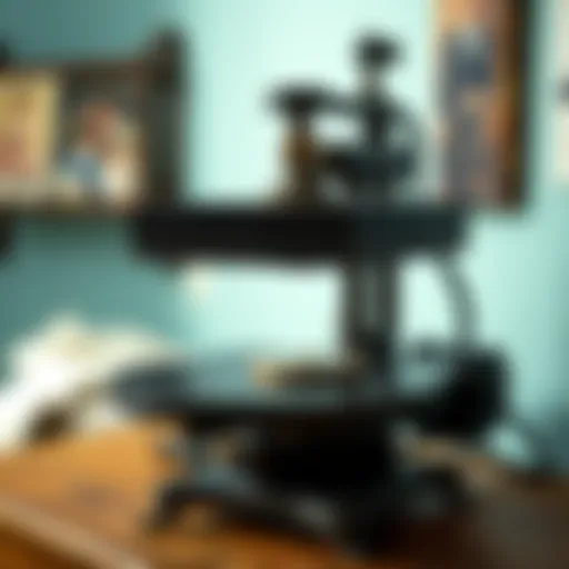 The Evolution of Steam Press Technology A vintage steam press that showcases the evolution of pressing technology.