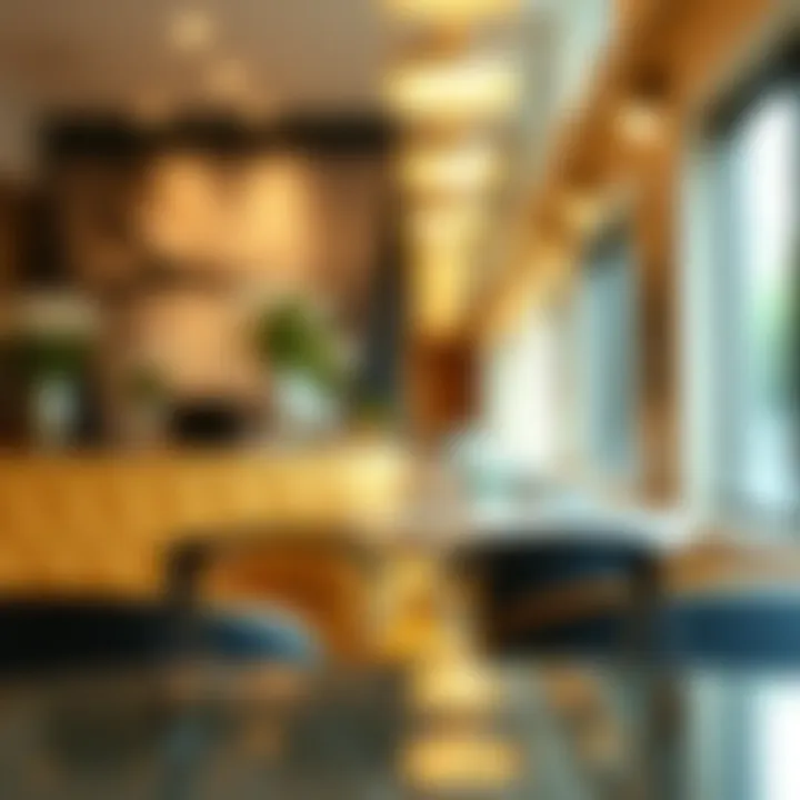 Trendy Ray-Ban eyewear displayed in a chic setting