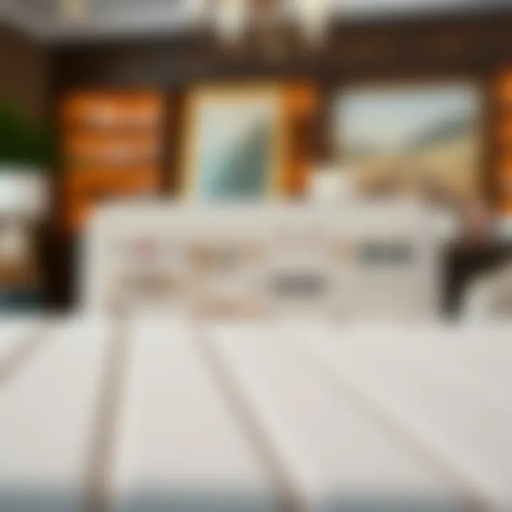 An aesthetically pleasing arrangement of stud earring organizers in a stylish interior.