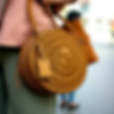 The Aesthetic and Practicality of Round Woven Purses Summary