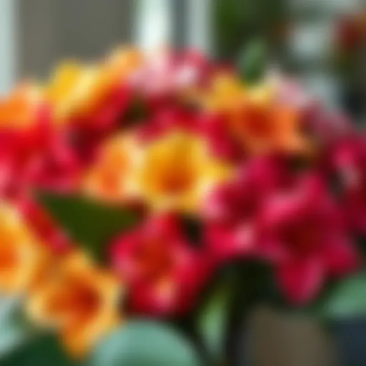 Sustainable Choices in Faux Hawaiian Fashion A collection of sustainable faux Hawaiian flowers in various colors