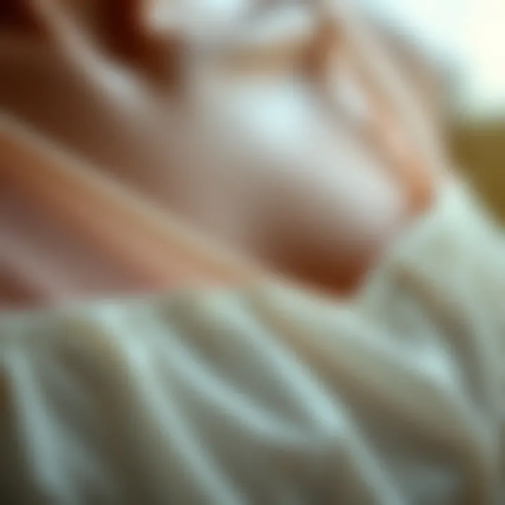 Intricate Textures of Cami Fabrics Close-up of fabric textures used in cami tops