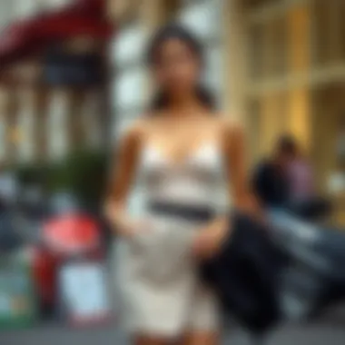 Chic Styling with Cami Tops A stylish ensemble featuring a cami top paired with a chic skirt