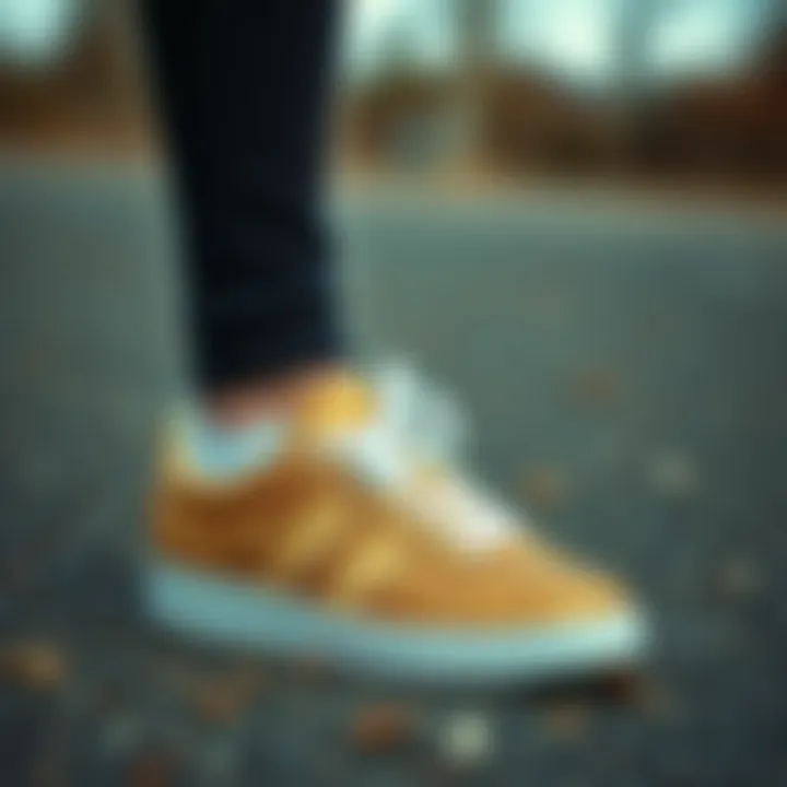 Sustainable materials used in the production of sparkly sneakers