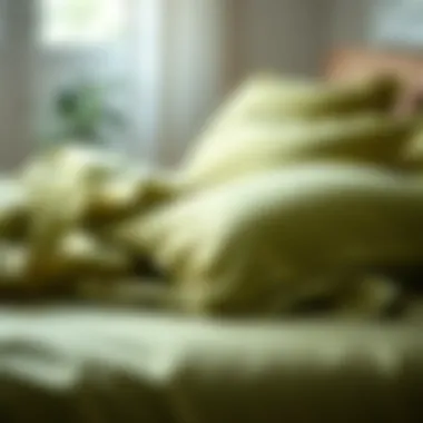 Eco-friendly materials used for green duvet covers