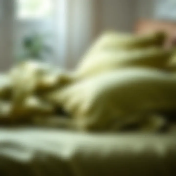 Eco-friendly materials used for green duvet covers