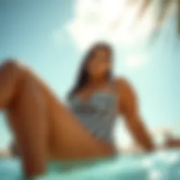 The Allure of Plus Size Striped Swimsuits: A Comprehensive Exploration Introduction