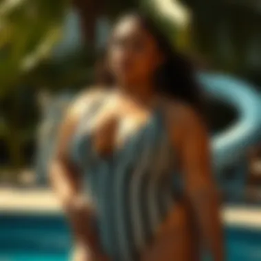 Notable The Allure of Plus Size Striped Swimsuits: A Comprehensive Exploration