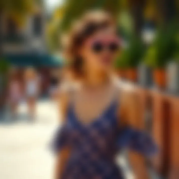 Layering techniques for styling sun dresses for various occasions.