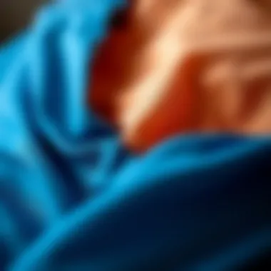 Close-up view of luxurious fabrics used in tiny tight dresses