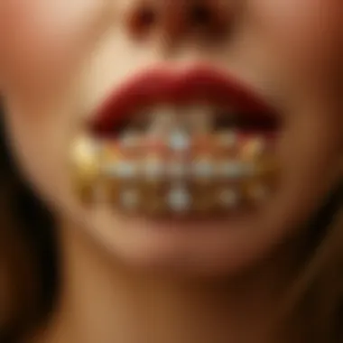 Elegant Jumbo Jaw Clip Design An elegant jumbo jaw clip showcasing intricate design patterns.