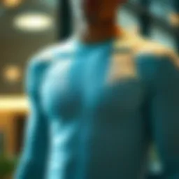 Innovative breathable undershirts showcasing advanced fabric technology