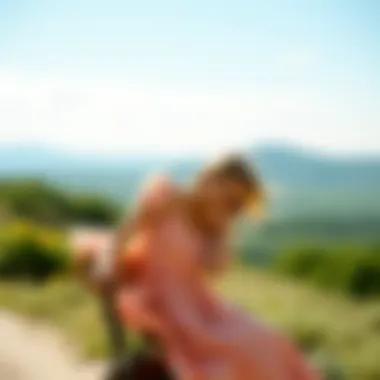 Charming babydoll dress, emphasizing flowy silhouette and delicate fabrics