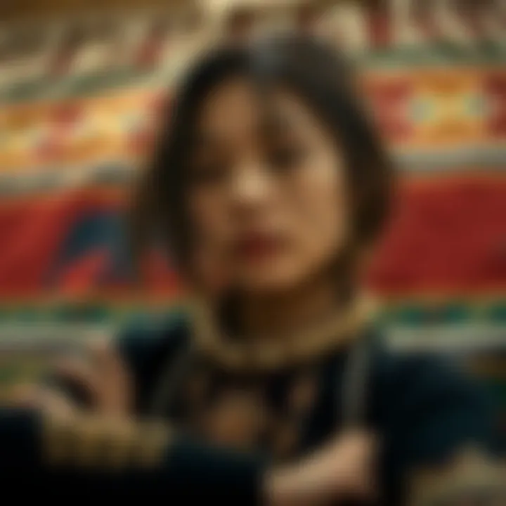 Artistic techniques used in creating gibby tapestry