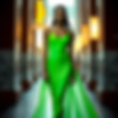 Notable The Neon Green Dress: A Deep Dive into Contemporary Fashion Statements