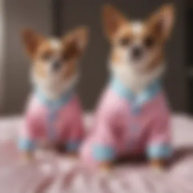 Trendy designs of pajamas for small dogs