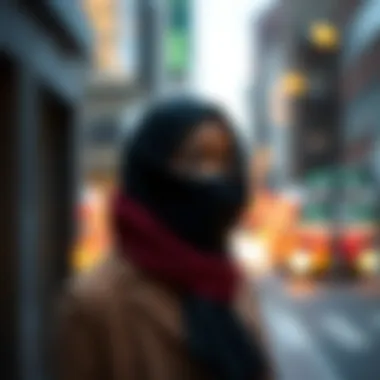 The Versatility of a Black Warm Scarf Summary The Versatility of a Black Warm Scarf Summary