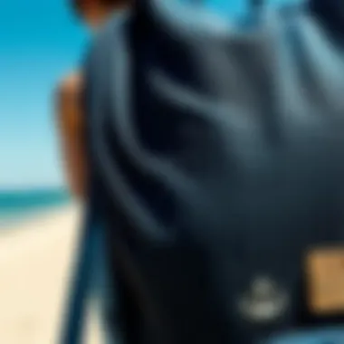 Close-up of mesh material showcasing durability