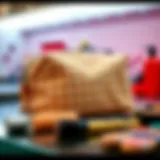 The Versatility of the White Checkered Makeup Bag Introduction