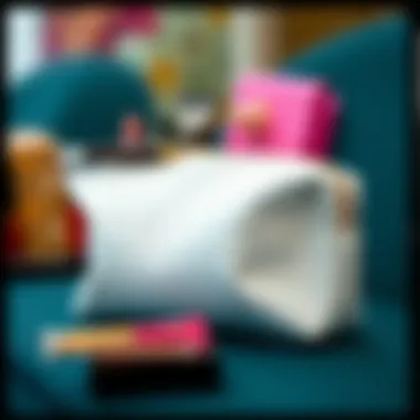 The Versatility of the White Checkered Makeup Bag Summary