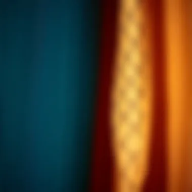 Close-up of fabric textures used in matching set pants