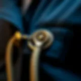 Close-up of toggle cord locks on a jacket