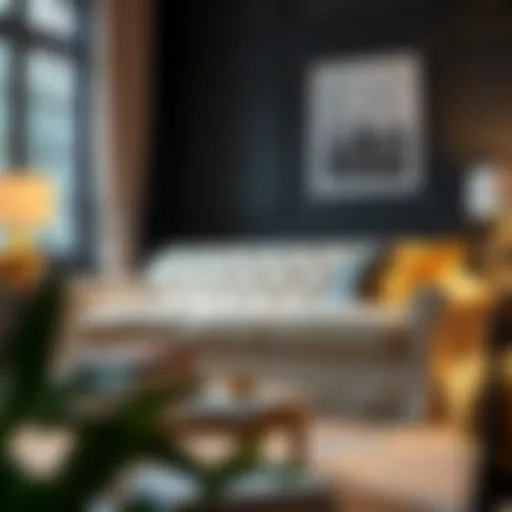 Elegant Tufted Slipcover on a Modern Sofa Elegant tufted slipcover enhancing a modern sofa