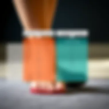 Comparison chart highlighting benefits of memory foam heel inserts versus traditional inserts