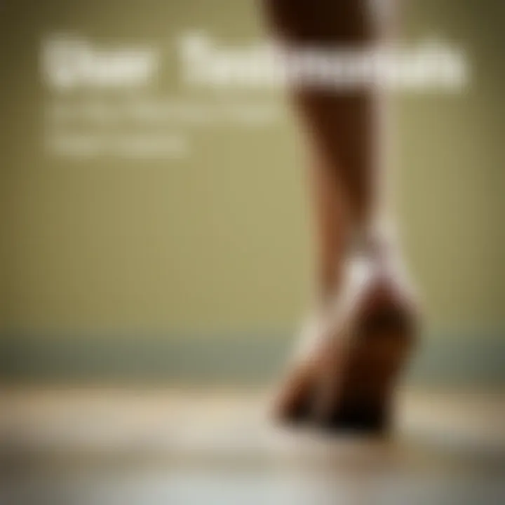 User testimonials and feedback on the comfort level of memory foam heel inserts