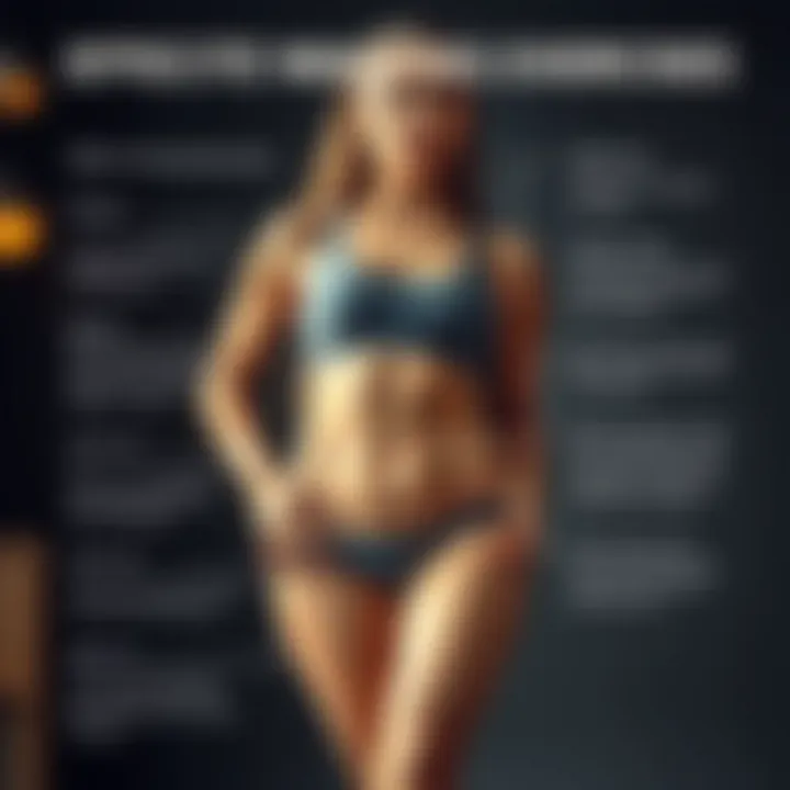 Effective Waist Toning Exercises Infographic illustrating waist toning exercises