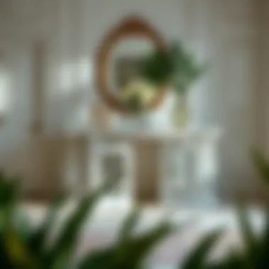 Notable White and Gold Entry Table: An Aesthetic Exploration Notable White and Gold Entry Table: An Aesthetic Exploration
