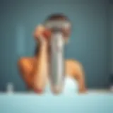 Electric body shaver showcasing sleek design and ergonomic features