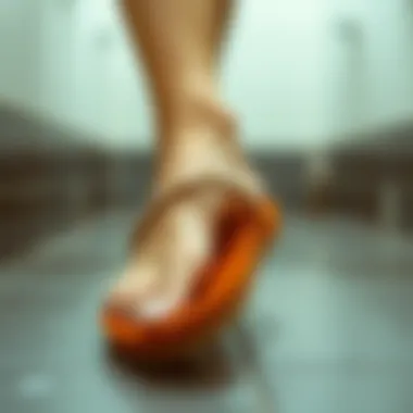 Comfort in Every Step Comfortable flip flops for shower use