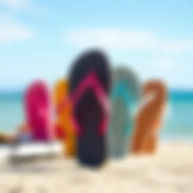 Diverse Styles for Personal Expression Variety of flip flop styles and designs