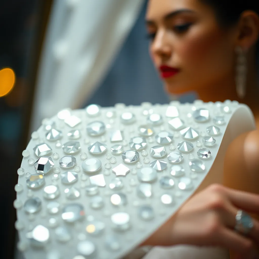 New Look Rhinestone Rhinestones in Fashion: History and Trends